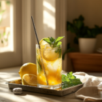 brazilian mounjaro recipe glass with lemon and vinegar